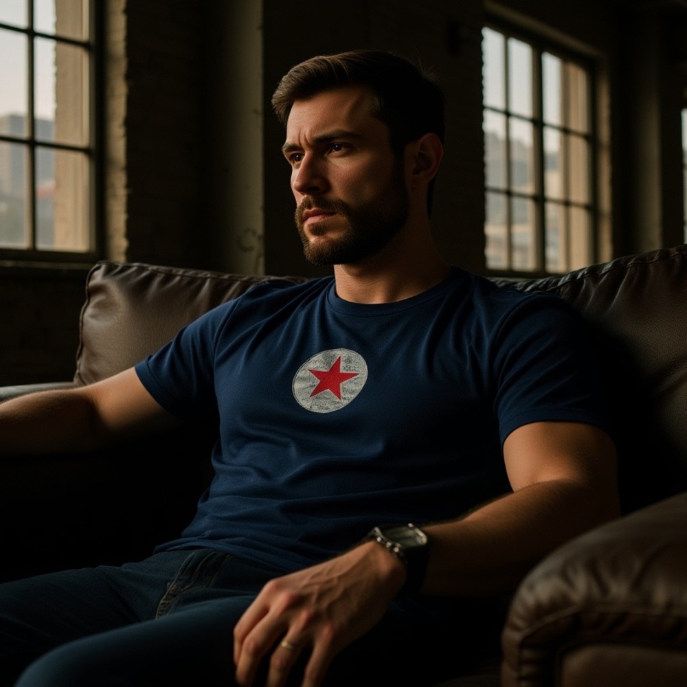 The Winter Soldier Custom T-Shirt Size XL